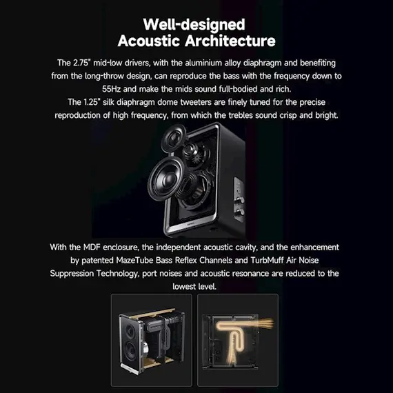 დინამიკი Edifier QR65, 70W, Bluetooth, USB, USB-C, AUX, Speaker With GaN Charger, Black, 6 imageდინამიკი Edifier QR65, 70W, Bluetooth, USB, USB-C, AUX, Speaker With GaN Charger, Black, 6 imageდინამიკი Edifier QR65, 70W, Bluetooth, USB, USB-C, AUX, Speaker With GaN Charger, Black, 6 image