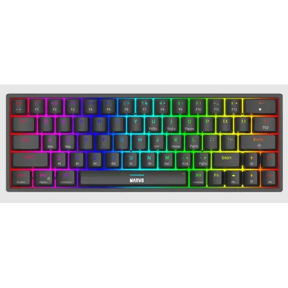 კლავიატურა MARVO KG955W Shogo 64 wireless keyboard, 2 imageკლავიატურა MARVO KG955W Shogo 64 wireless keyboard, 2 imageკლავიატურა MARVO KG955W Shogo 64 wireless keyboard, 2 image