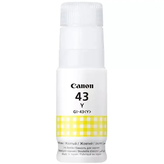 Ink Canon GI-43 Yellow - 4689C001AAInk Canon GI-43 Yellow - 4689C001AAInk Canon GI-43 Yellow - 4689C001AA