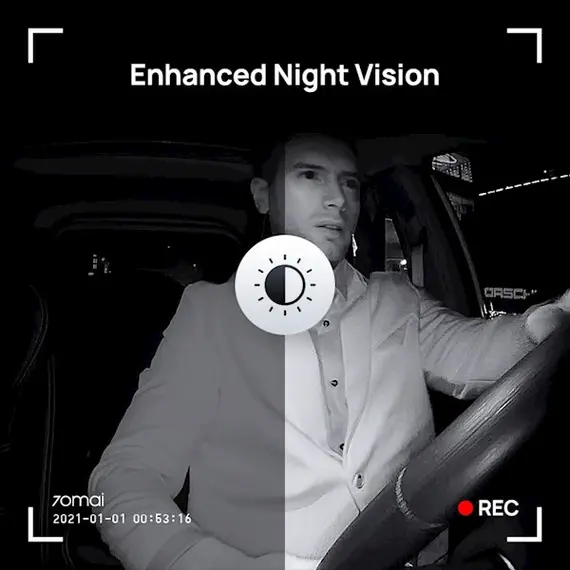 Car interior camera 70mai Interior Cam FC02 only for 70mai A500S, A400, A800S, 5 imageCar interior camera 70mai Interior Cam FC02 only for 70mai A500S, A400, A800S, 5 imageCar interior camera 70mai Interior Cam FC02 only for 70mai A500S, A400, A800S, 5 image