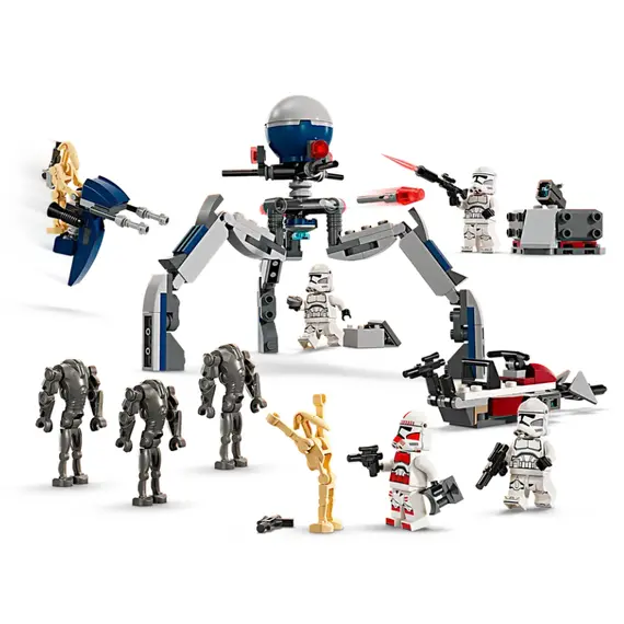 ლეგო LEGO Constructor STAR WARS TM CLONE TROOPER™ & BATTLE DROID™ BATTLE PA, 3 imageლეგო LEGO Constructor STAR WARS TM CLONE TROOPER™ & BATTLE DROID™ BATTLE PA, 3 imageლეგო LEGO Constructor STAR WARS TM CLONE TROOPER™ & BATTLE DROID™ BATTLE PA, 3 image