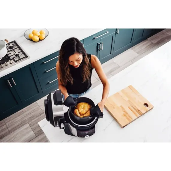 Ninja OL750EU, 1500W, 7.5L, Multifunction Cooker, Silver/Black, 5 imageNinja OL750EU, 1500W, 7.5L, Multifunction Cooker, Silver/Black, 5 imageNinja OL750EU, 1500W, 7.5L, Multifunction Cooker, Silver/Black, 5 image