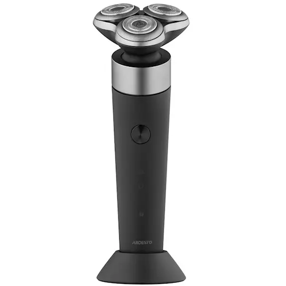 წვერსაპარსი Ardesto electric shaver rotary, 5V,  razor head-3, Li-Ion, dry+wet, blackწვერსაპარსი Ardesto electric shaver rotary, 5V,  razor head-3, Li-Ion, dry+wet, blackწვერსაპარსი Ardesto electric shaver rotary, 5V,  razor head-3, Li-Ion, dry+wet, black