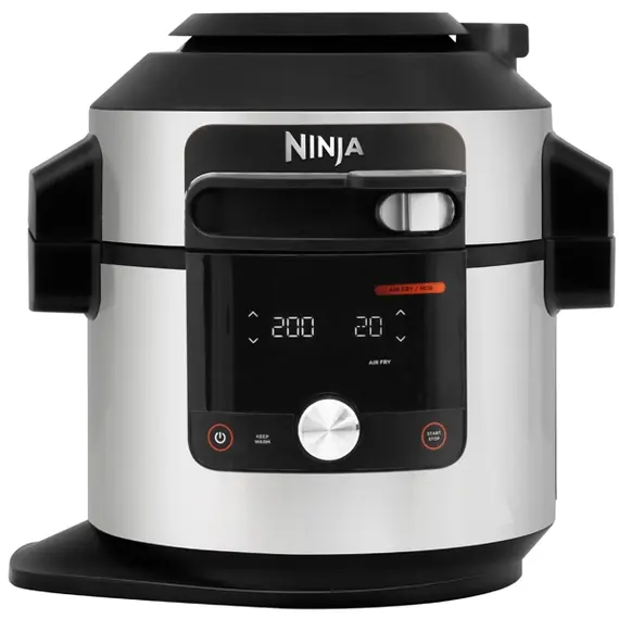 Ninja OL750EU, 1500W, 7.5L, Multifunction Cooker, Silver/BlackNinja OL750EU, 1500W, 7.5L, Multifunction Cooker, Silver/BlackNinja OL750EU, 1500W, 7.5L, Multifunction Cooker, Silver/Black