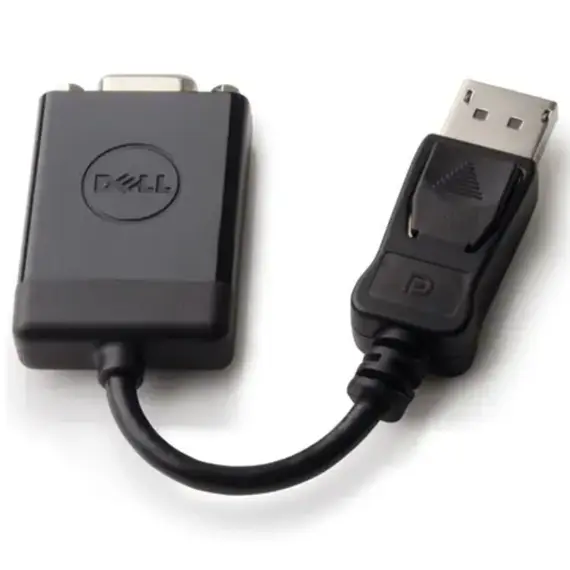 ადაპტერი Dell Adapter - DisplayPort to VGAადაპტერი Dell Adapter - DisplayPort to VGAადაპტერი Dell Adapter - DisplayPort to VGA