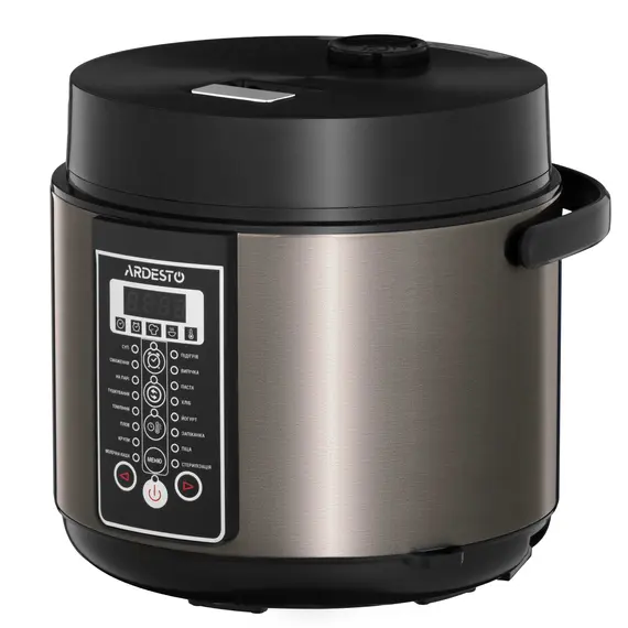 ARDESTO Multicooker, 860W, bowl-5L, electronic control, recipes book, inox+ plastic, bronz, 3 imageARDESTO Multicooker, 860W, bowl-5L, electronic control, recipes book, inox+ plastic, bronz, 3 imageARDESTO Multicooker, 860W, bowl-5L, electronic control, recipes book, inox+ plastic, bronz, 3 image