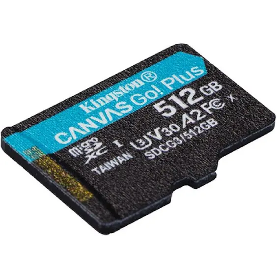 მეხსიერების ბარათი Kingston microSD 512GB C10 UHS-I U3 A2 R170/W90MB/s + SD, 2 imageმეხსიერების ბარათი Kingston microSD 512GB C10 UHS-I U3 A2 R170/W90MB/s + SD, 2 imageმეხსიერების ბარათი Kingston microSD 512GB C10 UHS-I U3 A2 R170/W90MB/s + SD, 2 image