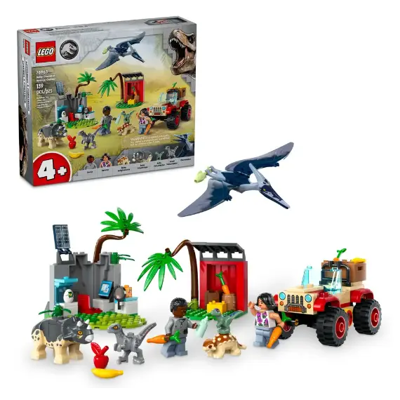 LEGO LEGO Constructor JURASSIC WORLD BABY DINOSAUR RESCUE CENTER, 2 imageLEGO LEGO Constructor JURASSIC WORLD BABY DINOSAUR RESCUE CENTER, 2 imageLEGO LEGO Constructor JURASSIC WORLD BABY DINOSAUR RESCUE CENTER, 2 image