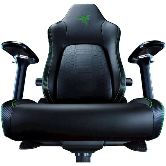 Gaming chair Razer chair Iskur V2 EPU Leather, 4D-Armrests, black-green, 4 imageGaming chair Razer chair Iskur V2 EPU Leather, 4D-Armrests, black-green, 4 imageGaming chair Razer chair Iskur V2 EPU Leather, 4D-Armrests, black-green, 4 image