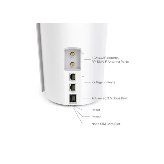 Wi-Fi Router TP-link Deco X50-5G(1-pack) 5G AX3000 Whole Home Mesh Wi-Fi 6 Gateway, 3 imageWi-Fi Router TP-link Deco X50-5G(1-pack) 5G AX3000 Whole Home Mesh Wi-Fi 6 Gateway, 3 imageWi-Fi Router TP-link Deco X50-5G(1-pack) 5G AX3000 Whole Home Mesh Wi-Fi 6 Gateway, 3 image