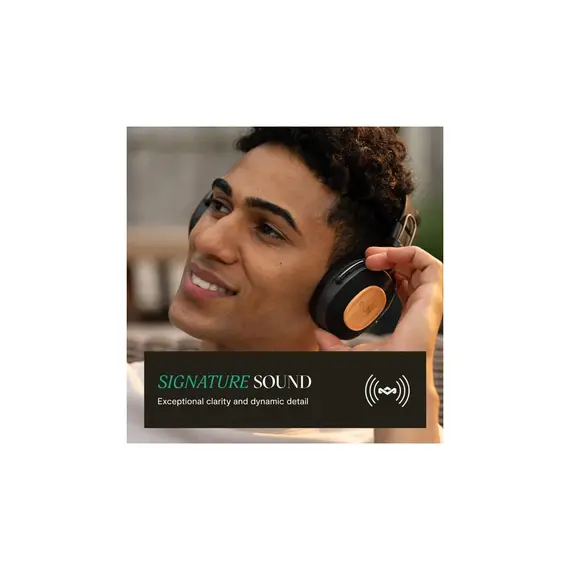 Headphones House of Marley Positive Vibration Riddim EM-JH135 Signature Black, 5 imageHeadphones House of Marley Positive Vibration Riddim EM-JH135 Signature Black, 5 imageHeadphones House of Marley Positive Vibration Riddim EM-JH135 Signature Black, 5 image