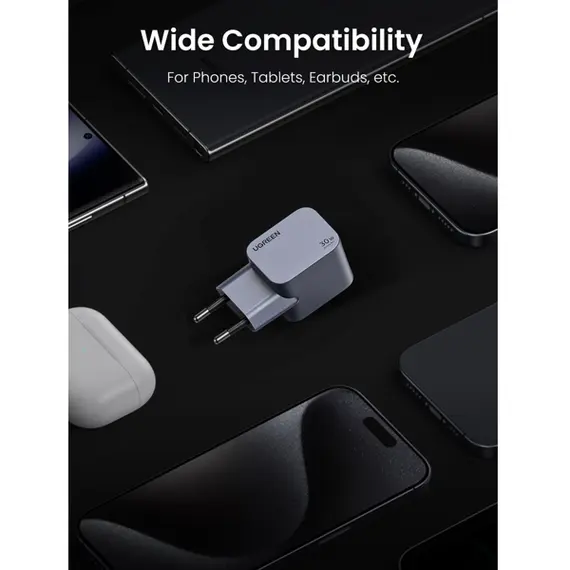 მობილურის დამტენი UGREEN X703 (35006) Nexode Pro, 30W, Type-C, Grey, 4 imageმობილურის დამტენი UGREEN X703 (35006) Nexode Pro, 30W, Type-C, Grey, 4 imageმობილურის დამტენი UGREEN X703 (35006) Nexode Pro, 30W, Type-C, Grey, 4 image