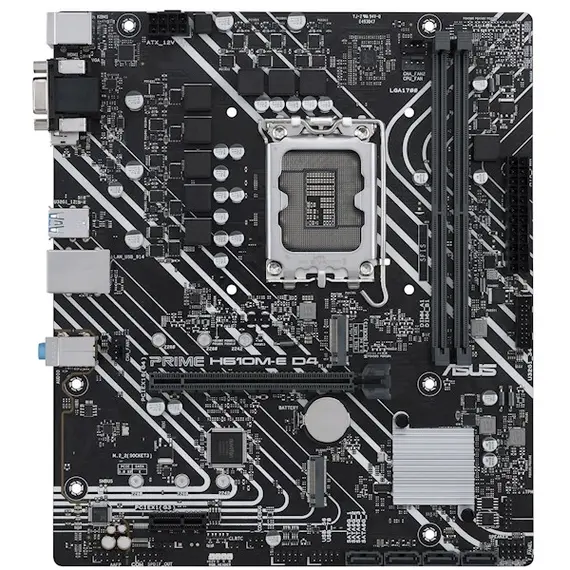 დედა დაფა Asus PRIME_H610M-E_D4-CSM, LGA 1700, DDR4, 64GBდედა დაფა Asus PRIME_H610M-E_D4-CSM, LGA 1700, DDR4, 64GBდედა დაფა Asus PRIME_H610M-E_D4-CSM, LGA 1700, DDR4, 64GB