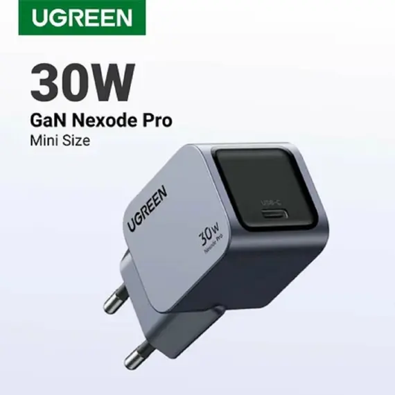 მობილურის დამტენი UGREEN X703 (35006) Nexode Pro, 30W, Type-C, Grey, 6 imageმობილურის დამტენი UGREEN X703 (35006) Nexode Pro, 30W, Type-C, Grey, 6 imageმობილურის დამტენი UGREEN X703 (35006) Nexode Pro, 30W, Type-C, Grey, 6 image