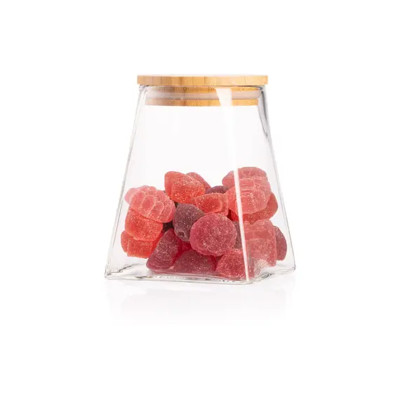 Ardesto Jar Midori, 510ml, glass, bamboo, cone, transparent, 2 imageArdesto Jar Midori, 510ml, glass, bamboo, cone, transparent, 2 imageArdesto Jar Midori, 510ml, glass, bamboo, cone, transparent, 2 image