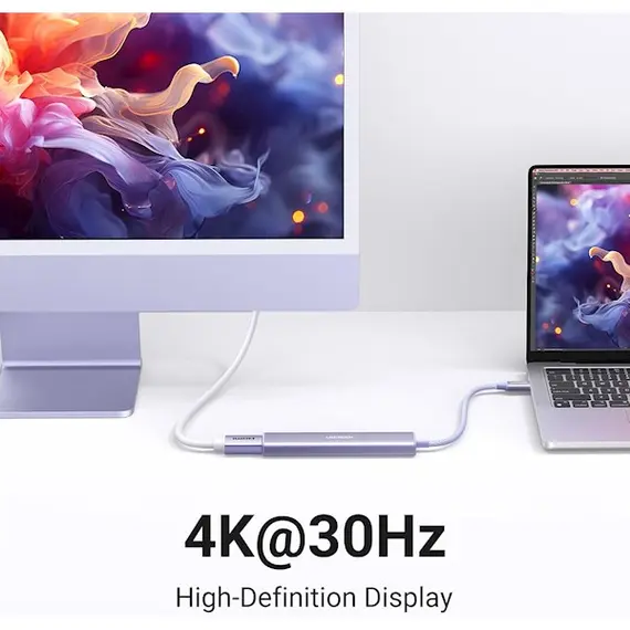 USB-C ჰაბი UGREEN CM478 (35582), USB, USB-C, HDMI, HUB, Purple, 3 imageUSB-C ჰაბი UGREEN CM478 (35582), USB, USB-C, HDMI, HUB, Purple, 3 imageUSB-C ჰაბი UGREEN CM478 (35582), USB, USB-C, HDMI, HUB, Purple, 3 image