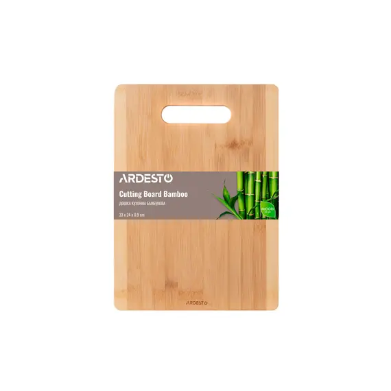 Ardesto Cutting board Midori, 33х24х0.9cm, bambooArdesto Cutting board Midori, 33х24х0.9cm, bambooArdesto Cutting board Midori, 33х24х0.9cm, bamboo