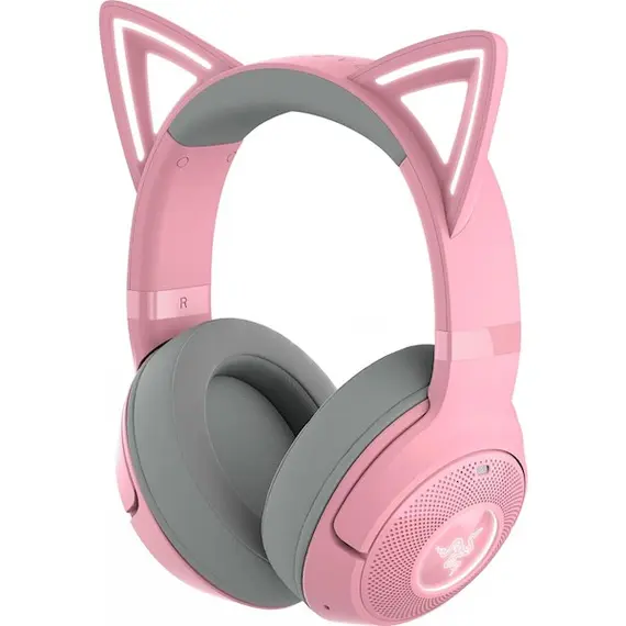 ყურსასმენი Razer Headset Kraken Kitty V2, RGB, BT, quartz Ed.ყურსასმენი Razer Headset Kraken Kitty V2, RGB, BT, quartz Ed.ყურსასმენი Razer Headset Kraken Kitty V2, RGB, BT, quartz Ed.