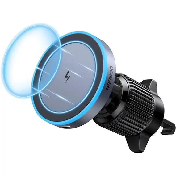 უსადენო დამტენი UGREEN W525 (35029), 15W, Magnetic Car Wireless Charger, Greyუსადენო დამტენი UGREEN W525 (35029), 15W, Magnetic Car Wireless Charger, Greyუსადენო დამტენი UGREEN W525 (35029), 15W, Magnetic Car Wireless Charger, Grey