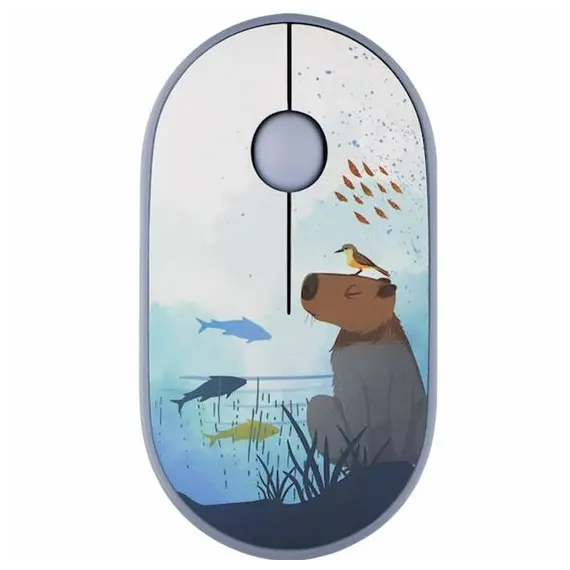 მაუსი 2E Mouse MF300 CAPYBARA SWIM Silent WL BT, Blueმაუსი 2E Mouse MF300 CAPYBARA SWIM Silent WL BT, Blueმაუსი 2E Mouse MF300 CAPYBARA SWIM Silent WL BT, Blue