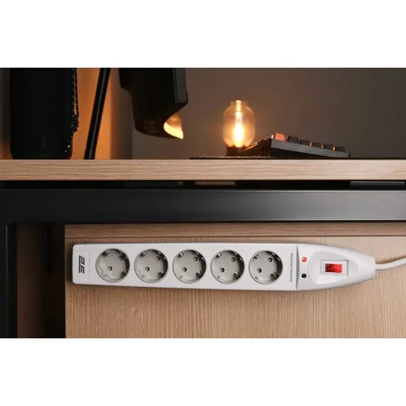 დენის გამანაწილებელი 2Е 2E-SP515M2WH, 5 Socket, 2m, Power Strip With Surge Protector, White, 3 imageდენის გამანაწილებელი 2Е 2E-SP515M2WH, 5 Socket, 2m, Power Strip With Surge Protector, White, 3 imageდენის გამანაწილებელი 2Е 2E-SP515M2WH, 5 Socket, 2m, Power Strip With Surge Protector, White, 3 image