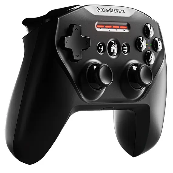კონტროლერი SteelSeries Mobile Controller Nimbus + for IOS, Lightning, blackკონტროლერი SteelSeries Mobile Controller Nimbus + for IOS, Lightning, blackკონტროლერი SteelSeries Mobile Controller Nimbus + for IOS, Lightning, black