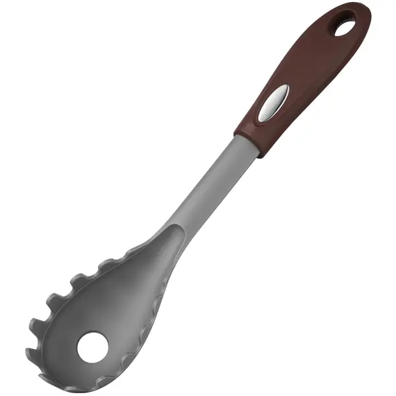 კოვზი პასტისთვის Ardesto Spaghetti spoon Gemini, 28cm, nylon, gray-brown, 4 imageკოვზი პასტისთვის Ardesto Spaghetti spoon Gemini, 28cm, nylon, gray-brown, 4 imageკოვზი პასტისთვის Ardesto Spaghetti spoon Gemini, 28cm, nylon, gray-brown, 4 image