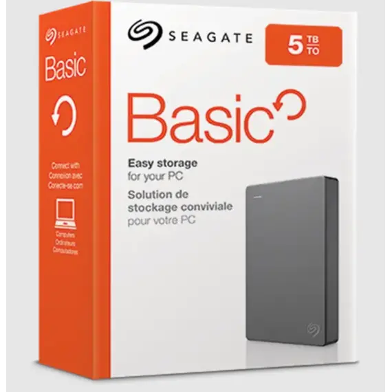 გარე მყარი დისკი Seagate Basic SESTJL5000400 - Harddisk - 5 TB, 3 imageგარე მყარი დისკი Seagate Basic SESTJL5000400 - Harddisk - 5 TB, 3 imageგარე მყარი დისკი Seagate Basic SESTJL5000400 - Harddisk - 5 TB, 3 image