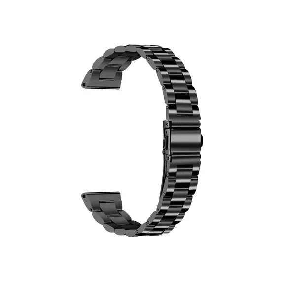 სმარტ საათის სამაჯური For Samsung Galaxy Watch Stainless Steel 3-Bead Watch Strap 20mm Replace Band - Blackსმარტ საათის სამაჯური For Samsung Galaxy Watch Stainless Steel 3-Bead Watch Strap 20mm Replace Band - Blackსმარტ საათის სამაჯური For Samsung Galaxy Watch Stainless Steel 3-Bead Watch Strap 20mm Replace Band - Black