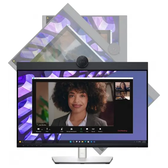 DELL Monitor 23.8" P2424HEB HDMI, DP, USB-C, RJ-45, MM, IPS, sRGB 99%, Pivot, Cam, 4 imageDELL Monitor 23.8" P2424HEB HDMI, DP, USB-C, RJ-45, MM, IPS, sRGB 99%, Pivot, Cam, 4 imageDELL Monitor 23.8" P2424HEB HDMI, DP, USB-C, RJ-45, MM, IPS, sRGB 99%, Pivot, Cam, 4 image