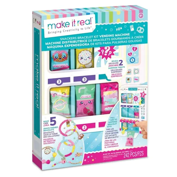 სამაჯური Make It Real 1709MR, Bracelet Kit Snackers Vendingსამაჯური Make It Real 1709MR, Bracelet Kit Snackers Vendingსამაჯური Make It Real 1709MR, Bracelet Kit Snackers Vending