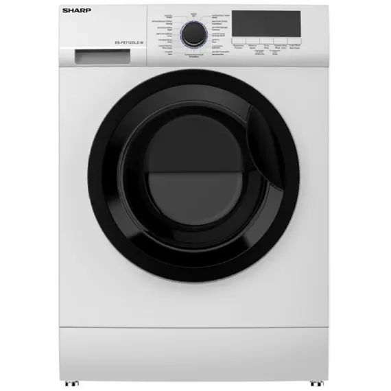 Sharp ES-FE612DLZ-W, 6Kg, 1200Rpm, Washing Machine, WhiteSharp ES-FE612DLZ-W, 6Kg, 1200Rpm, Washing Machine, WhiteSharp ES-FE612DLZ-W, 6Kg, 1200Rpm, Washing Machine, White