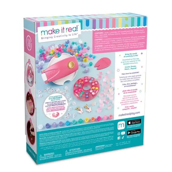 თმის ნაკრები Make It Real Snap n' Glam Hair Styling Set, 7 imageთმის ნაკრები Make It Real Snap n' Glam Hair Styling Set, 7 imageთმის ნაკრები Make It Real Snap n' Glam Hair Styling Set, 7 image