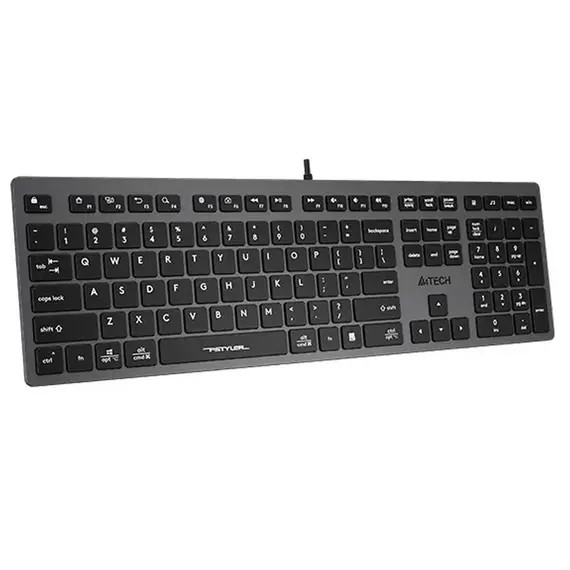 Keyboard A4tech Fstyler FX50 Low Profile Scissor Switch Keyboard EN/RU Grey, 2 imageKeyboard A4tech Fstyler FX50 Low Profile Scissor Switch Keyboard EN/RU Grey, 2 imageKeyboard A4tech Fstyler FX50 Low Profile Scissor Switch Keyboard EN/RU Grey, 2 image