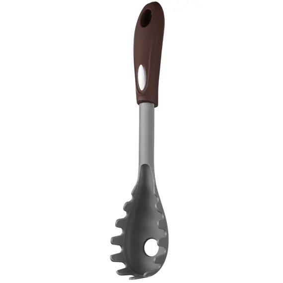 კოვზი პასტისთვის Ardesto Spaghetti spoon Gemini, 28cm, nylon, gray-brown, 3 imageკოვზი პასტისთვის Ardesto Spaghetti spoon Gemini, 28cm, nylon, gray-brown, 3 imageკოვზი პასტისთვის Ardesto Spaghetti spoon Gemini, 28cm, nylon, gray-brown, 3 image