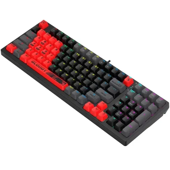A4tech Bloody S98 RGB Mechanical Gaming Keyboard Red Switch US Layout Sports Red, 4 imageA4tech Bloody S98 RGB Mechanical Gaming Keyboard Red Switch US Layout Sports Red, 4 imageA4tech Bloody S98 RGB Mechanical Gaming Keyboard Red Switch US Layout Sports Red, 4 image