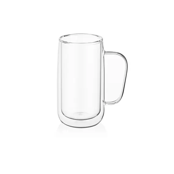 ჭიქების ნაკრები Ardesto Doublewall mug set with handles, 400ml, 2pcs, borosilicate glass, transparent, 4 imageჭიქების ნაკრები Ardesto Doublewall mug set with handles, 400ml, 2pcs, borosilicate glass, transparent, 4 imageჭიქების ნაკრები Ardesto Doublewall mug set with handles, 400ml, 2pcs, borosilicate glass, transparent, 4 image