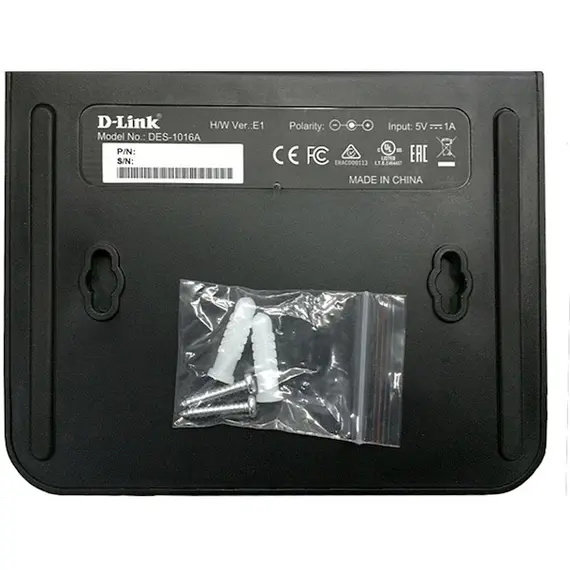 სვიჩი D-Link DES-1016A Unmanaged Switch 16x100Base-TX, plastic case, 3 imageსვიჩი D-Link DES-1016A Unmanaged Switch 16x100Base-TX, plastic case, 3 imageსვიჩი D-Link DES-1016A Unmanaged Switch 16x100Base-TX, plastic case, 3 image