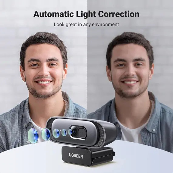 ვებკამერა UGREEN CM778 (35626), 2K, Built-in Microphone, Webcam, Black, 8 imageვებკამერა UGREEN CM778 (35626), 2K, Built-in Microphone, Webcam, Black, 8 imageვებკამერა UGREEN CM778 (35626), 2K, Built-in Microphone, Webcam, Black, 8 image