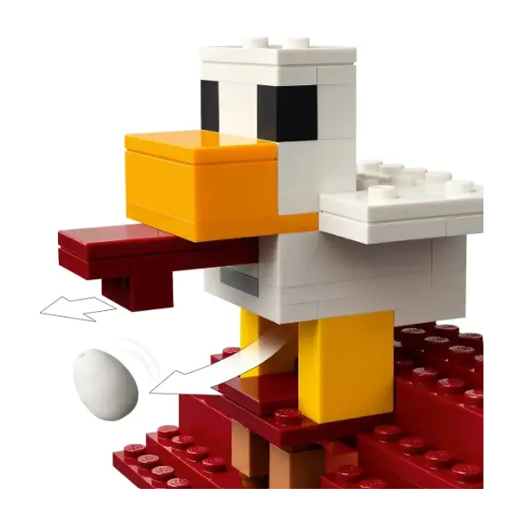 ლეგო LEGO Constructor Minecraft The Ghast Balloon Village Attack, 5 imageლეგო LEGO Constructor Minecraft The Ghast Balloon Village Attack, 5 imageლეგო LEGO Constructor Minecraft The Ghast Balloon Village Attack, 5 image