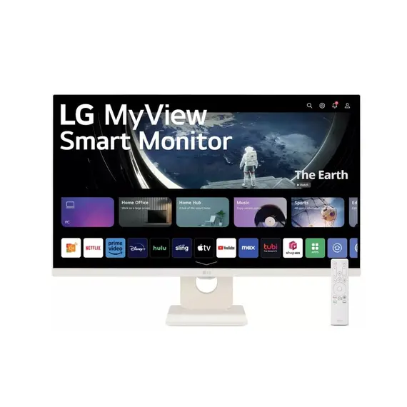 მონიტორი LG 27SR50F-W Smart Monitor 27" 1920 x 1080 IPS 250 cd/m² 5ms webOS and Built-in Speakersმონიტორი LG 27SR50F-W Smart Monitor 27" 1920 x 1080 IPS 250 cd/m² 5ms webOS and Built-in Speakersმონიტორი LG 27SR50F-W Smart Monitor 27" 1920 x 1080 IPS 250 cd/m² 5ms webOS and Built-in Speakers