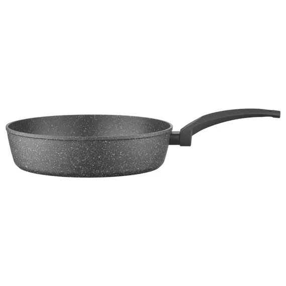Pan Ardesto Deep Fry pan with lid Gemini Gourmet Viareggio, 28cm, aluminum, black, 2 imagePan Ardesto Deep Fry pan with lid Gemini Gourmet Viareggio, 28cm, aluminum, black, 2 imagePan Ardesto Deep Fry pan with lid Gemini Gourmet Viareggio, 28cm, aluminum, black, 2 image