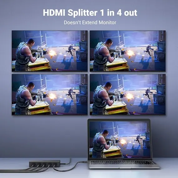 HDMI სპლიტერი UGREEN CM570 (90514), HDMI Splitter 1 In 4, Black, 6 imageHDMI სპლიტერი UGREEN CM570 (90514), HDMI Splitter 1 In 4, Black, 6 imageHDMI სპლიტერი UGREEN CM570 (90514), HDMI Splitter 1 In 4, Black, 6 image