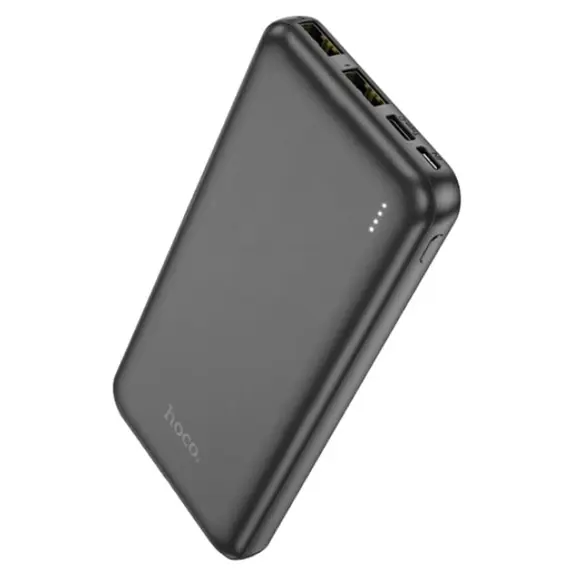 პორტატული დამტენი Hoco DB68 Cool power bank with display (10000mAh) Black, 2 imageპორტატული დამტენი Hoco DB68 Cool power bank with display (10000mAh) Black, 2 imageპორტატული დამტენი Hoco DB68 Cool power bank with display (10000mAh) Black, 2 image