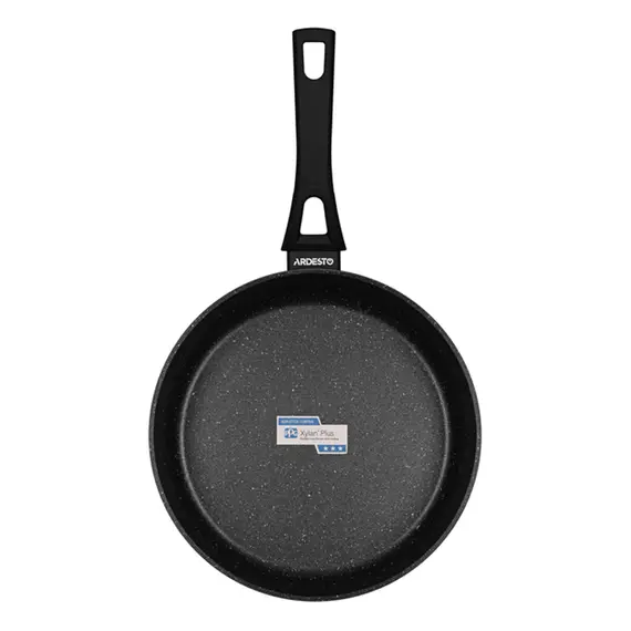 ტაფა Ardesto Deep Fry pan with lid Gemini Livorno, 26cm, aluminium, black, 3 imageტაფა Ardesto Deep Fry pan with lid Gemini Livorno, 26cm, aluminium, black, 3 imageტაფა Ardesto Deep Fry pan with lid Gemini Livorno, 26cm, aluminium, black, 3 image