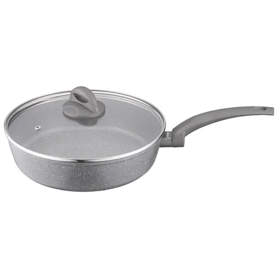 ტაფა Ardesto Deep Fry pan with lid Gemini Gourmet Apulia, 26cm, aluminium, gray, 2 imageტაფა Ardesto Deep Fry pan with lid Gemini Gourmet Apulia, 26cm, aluminium, gray, 2 imageტაფა Ardesto Deep Fry pan with lid Gemini Gourmet Apulia, 26cm, aluminium, gray, 2 image