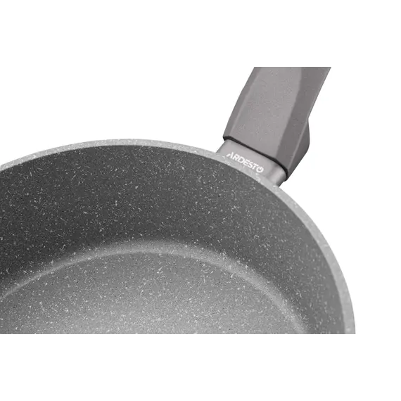 ტაფა Ardesto Deep Fry pan with lid Gemini Gourmet Apulia, 24cm, aluminium, gray, 7 imageტაფა Ardesto Deep Fry pan with lid Gemini Gourmet Apulia, 24cm, aluminium, gray, 7 imageტაფა Ardesto Deep Fry pan with lid Gemini Gourmet Apulia, 24cm, aluminium, gray, 7 image