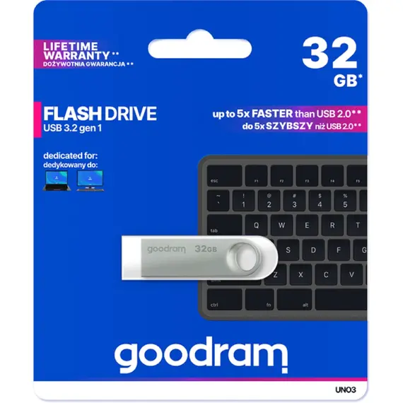 ფლეშ მეხსიერება Flash Goodram UNO3-0320S0R11 32GB, 3 imageფლეშ მეხსიერება Flash Goodram UNO3-0320S0R11 32GB, 3 imageფლეშ მეხსიერება Flash Goodram UNO3-0320S0R11 32GB, 3 image