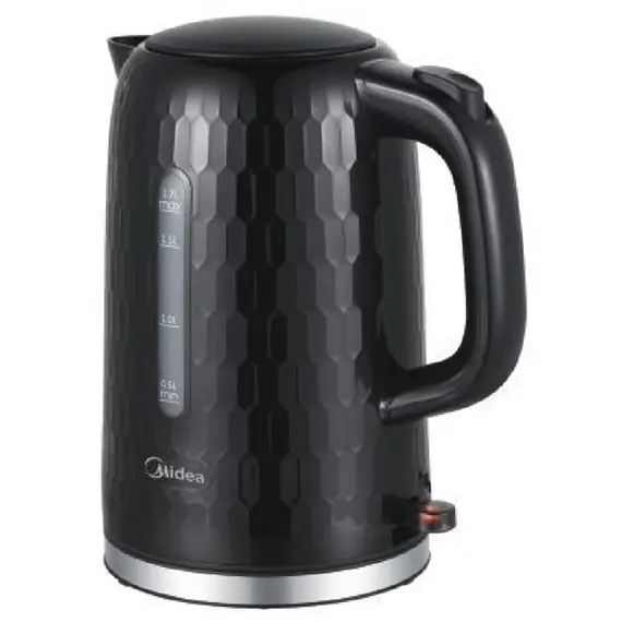 ელექტრო ჩაიდანი Midea MK-17D19A2-Black, 2200W, 1.7L, Electric Kettle, Blackელექტრო ჩაიდანი Midea MK-17D19A2-Black, 2200W, 1.7L, Electric Kettle, Blackელექტრო ჩაიდანი Midea MK-17D19A2-Black, 2200W, 1.7L, Electric Kettle, Black
