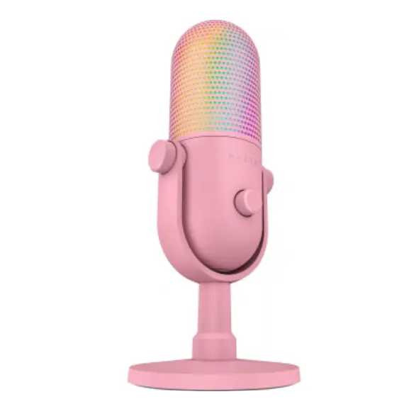 მიკროფონი Razer gaming microphone Seiren V3 Chroma, Uni, RGB, USB-A, 2m, quartz, 2 imageმიკროფონი Razer gaming microphone Seiren V3 Chroma, Uni, RGB, USB-A, 2m, quartz, 2 imageმიკროფონი Razer gaming microphone Seiren V3 Chroma, Uni, RGB, USB-A, 2m, quartz, 2 image